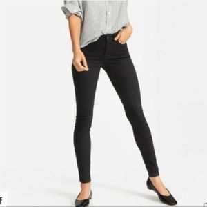 NWOT EVERLANE Black Ankle Skinny Jeans